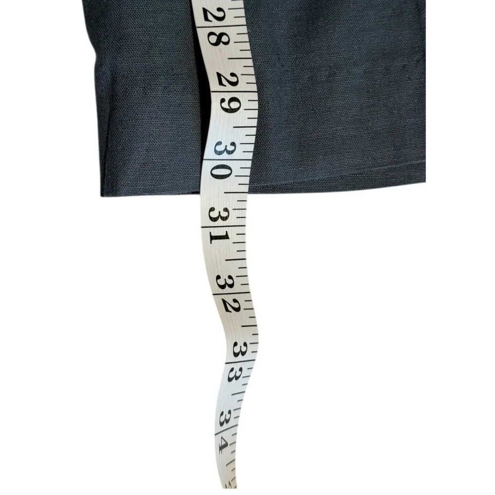 Open Edit Women's Wide Leg Pintuck Seam Trousers Gray‎ Blue Size Small NWOT
